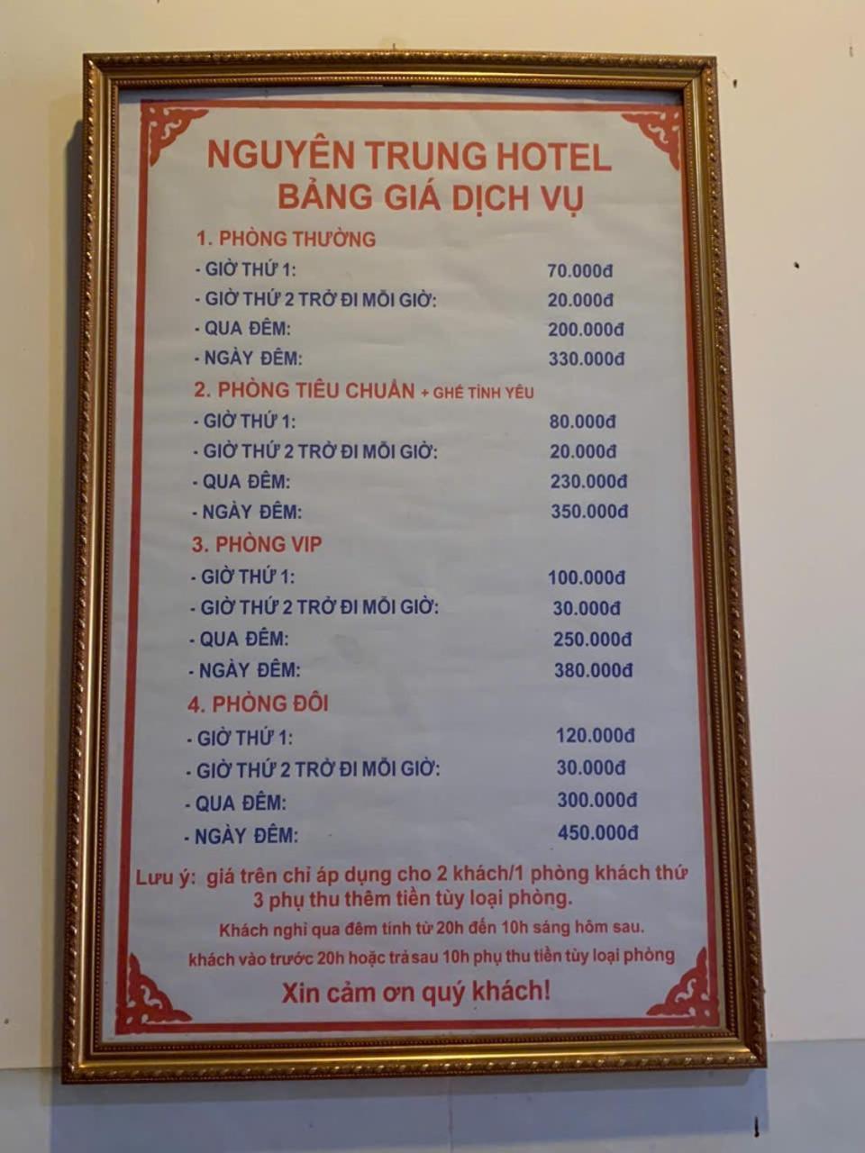 Hotel Khach San Nguyen Trung à Hô Chi Minh-Ville Extérieur photo